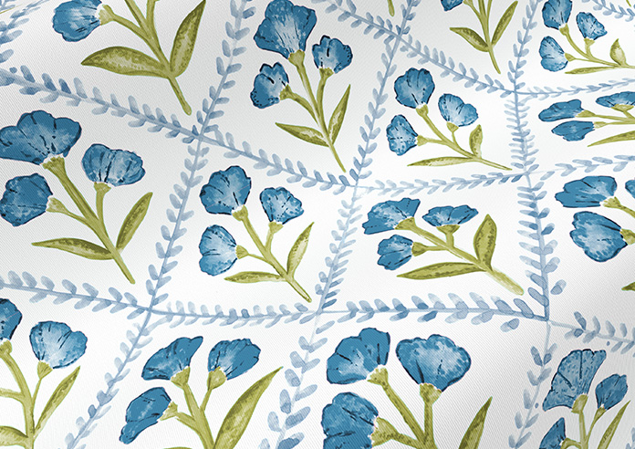Chatsworth, Blue River - Roller Blind - Image 4